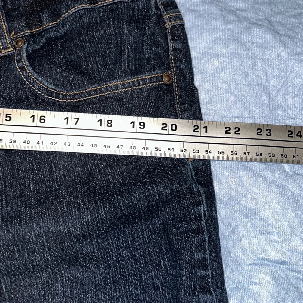 JMS Size 22W Short Classic Stretch Denim CottonPolyester SpandexDistressedJeans